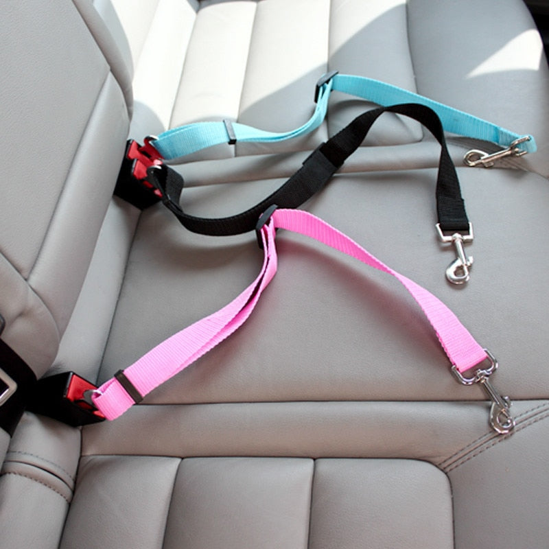 Premium Pet Car Seat Belt - Adjustable Safety Harness for Dogs