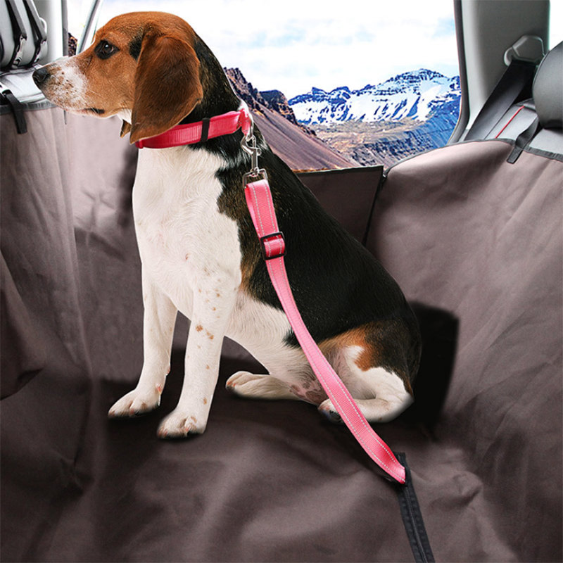 Premium Pet Car Seat Belt - Adjustable Safety Harness for Dogs